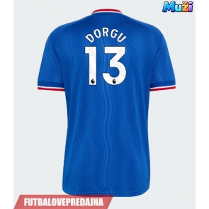 Lacne Muži Futbalové dres Manchester United Patrick Dorgu #13 2026-27 Krátky Rukáv - Preč